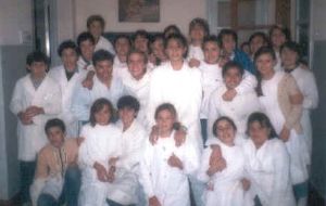 Primeros alumnos.