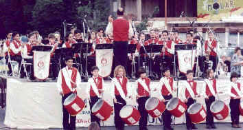 La Banda Municipal de M�sica "Juan Pedro Oviedo".